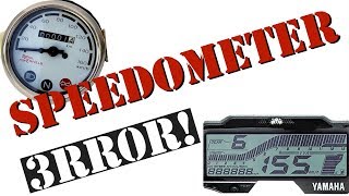 Your bike is LYING to you - SPEEDOMETER ERROR