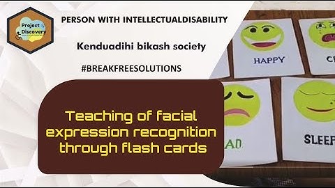 Teaching of facial expression recognition through flash cards |Break Free Solutions
