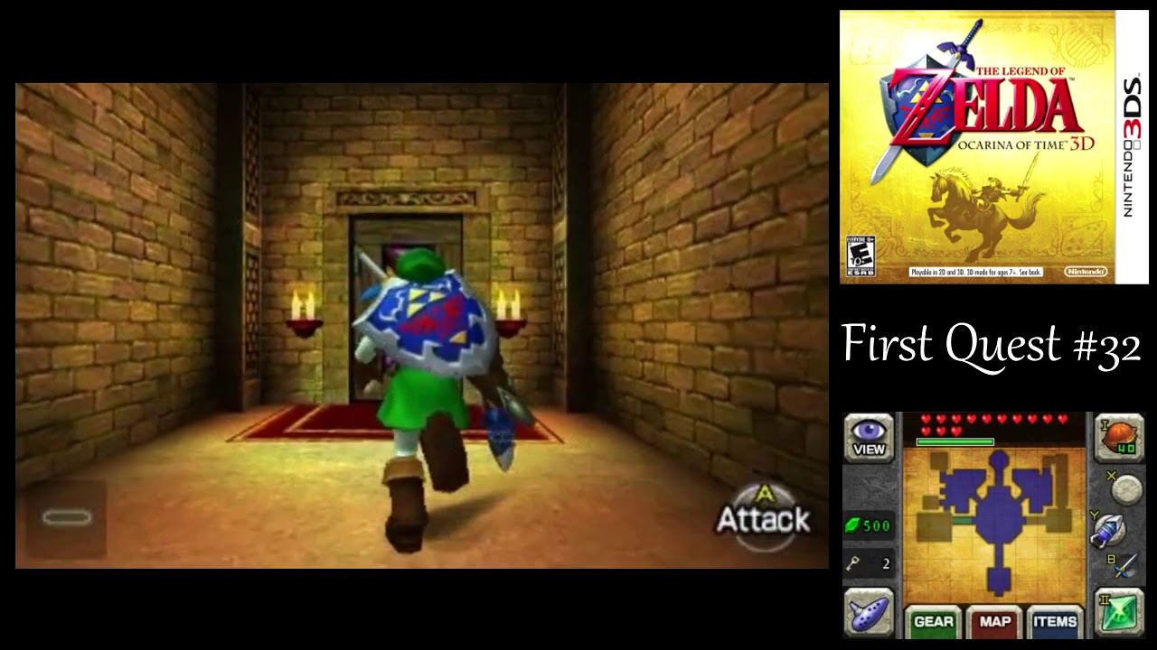 Let's Play Ocarina of Time 32 (First Quest) Bones That Walk YouTube