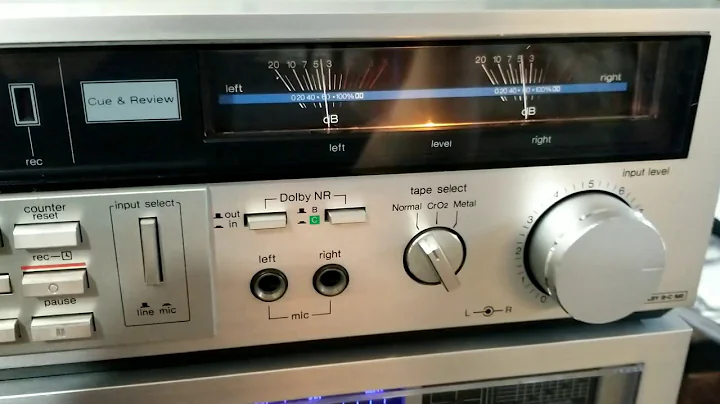 Vintage Technics RS-M224 Cassette Deck
