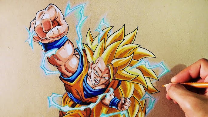 Goku Super Saiyan 5 - Desenho e Dicas para Colorir - video Dailymotion