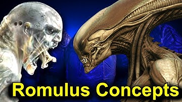 Xenomorph & Offspring Concept Art / Alien Romulus