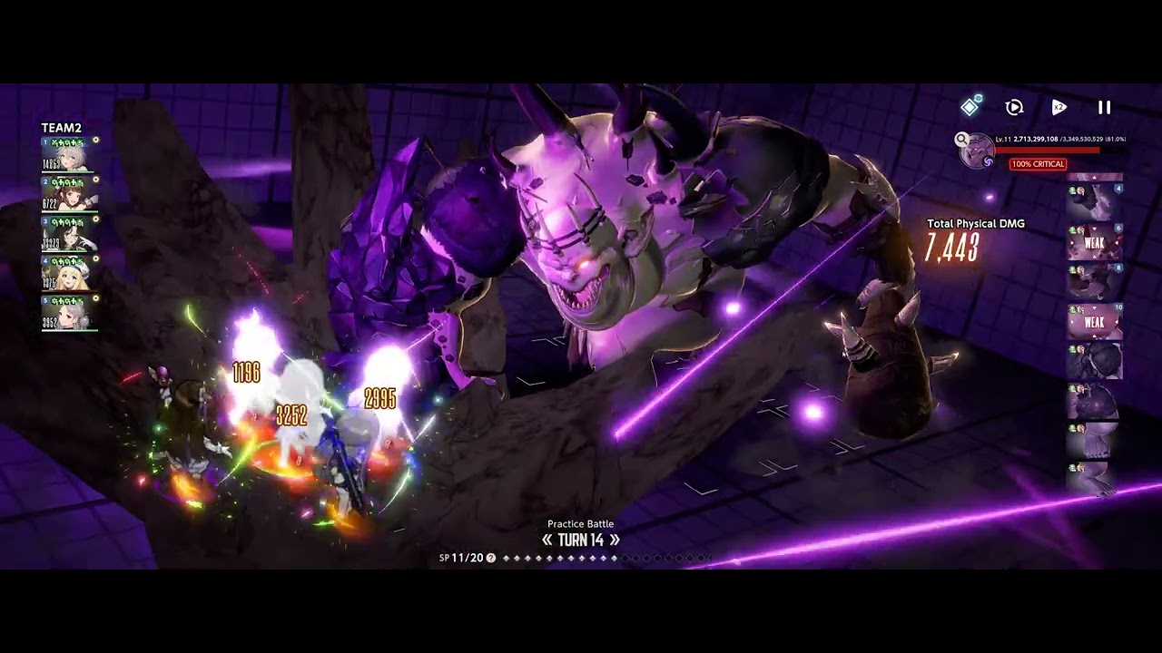 Brown Dust 2 - Master of the Fiend Den (Dark) Lvl 11 - 2.65b