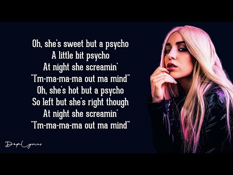 Ava Max Sweet But Psycho Lyrics