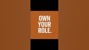 📌 Command Presence | Tip 3: Own Your Role