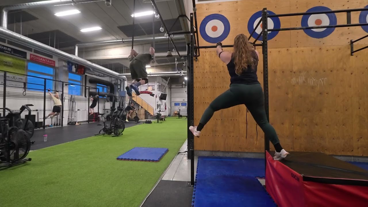 Muscle ups  ja hiihtoo välisissä