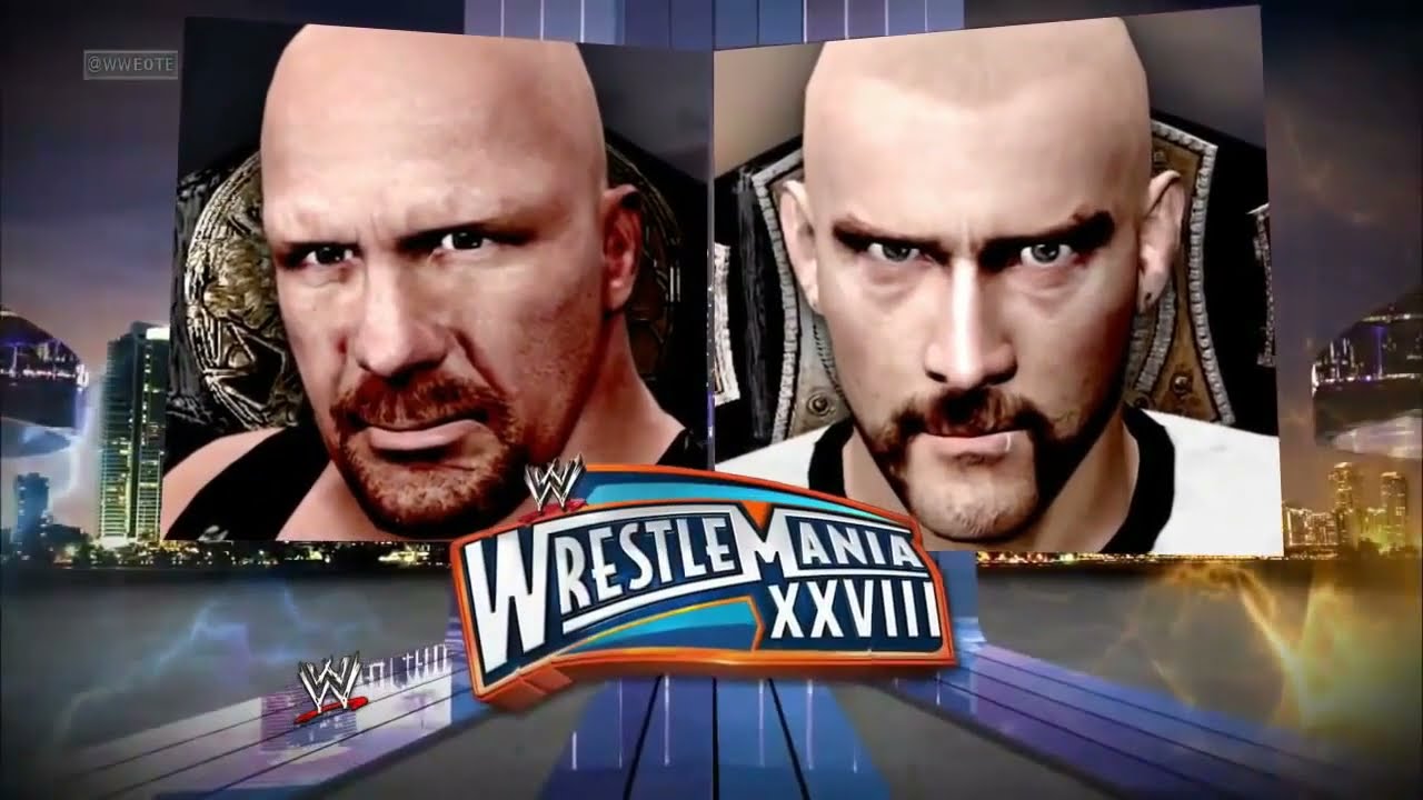 RC99 - OTE ARCHIVE | 120 WWE Wrestlemania 28 - CM Punk VS. Stone Cold Steve Austin Promo