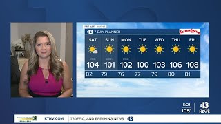 13 First Alert Las Vegas evening forecast | Aug. 28, 2020