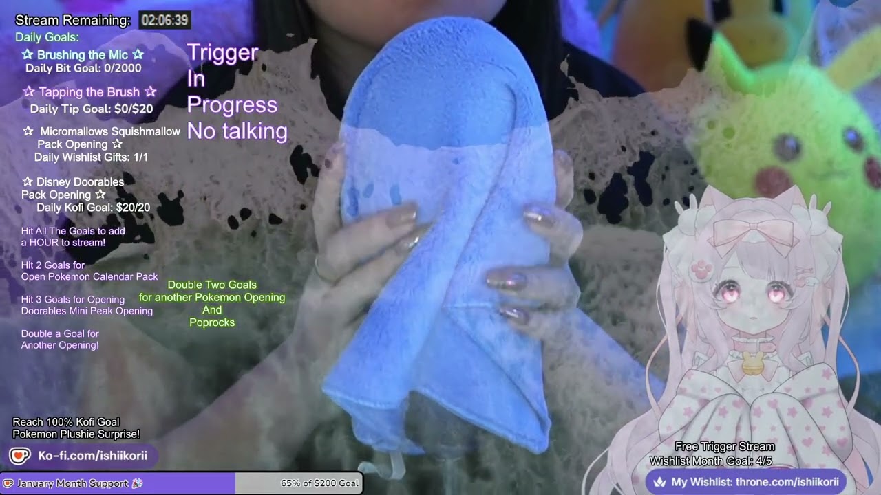 Tingly ASMR Triggers 🌙 Towel Waves, Mic Scratching & Brushing