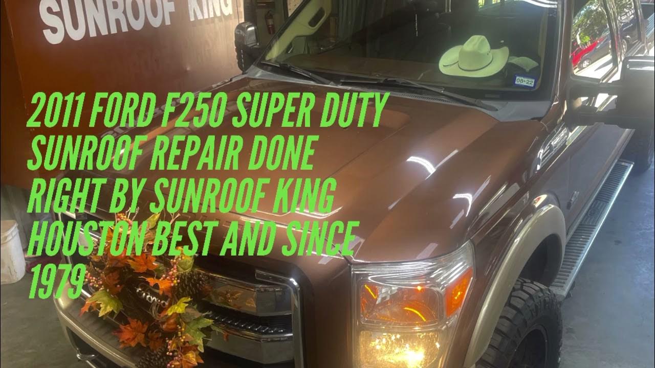 2011 Ford F250 Super Duty Sunroof Repair Done Right by Sunroof King
