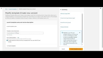 How To Modify Autoscaling Launch Template In AWS