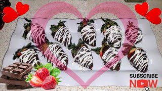 🍫🍓 How to make Amazing and Easy Chocolate covered Strawberries by Cooking with Rhonda 625 views 5 years ago 15 minutes