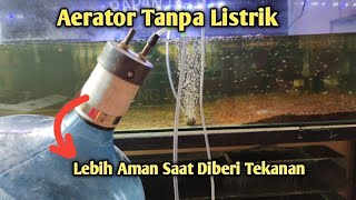 Cara Membuat Aerator Tanpa Listrik Dari Galon Air Minum