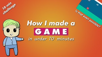 How I made a game in 10 minutes!! (Using Godot)