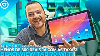 BLACKVIEW TAB 70 WI-FI | MENOS de 800 Reais, JÁ COM IMPOSTOS! Unboxing e Impressões