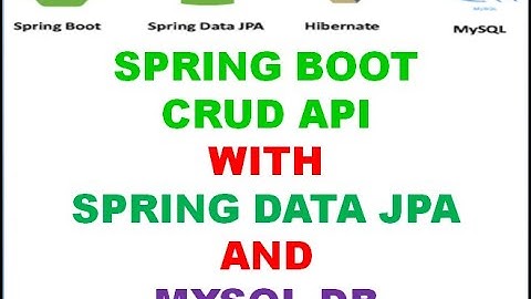 SPRING BOOT CRUD API EXAMPLE
