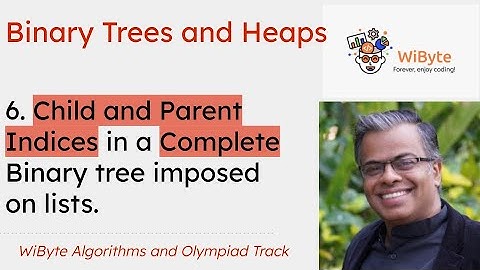 6. Binary Trees and Heaps: Child and Parent Indices