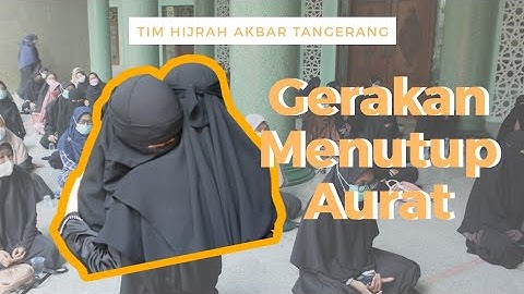 Meet Up dan GEMAR (gerakan menutup aurat) Tim Hijrah Akbar Tangerang "Beauty In Syar