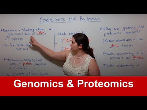 Video: Diferența Dintre Genomică și Proteomică