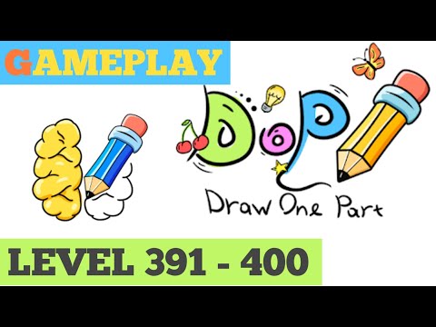 DOP: Draw One Part level 391 - 400 Gameplay Walkthrough