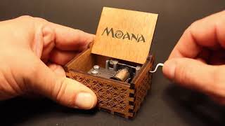 Moana Music Box How Far I'll Go