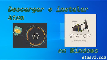 Descargar e instalar Atom en Windows