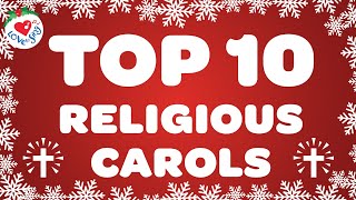 Top 10 Religious Christmas Carols 🌟 Merry Christmas Worship Songs 🕯️ Merry Christmas