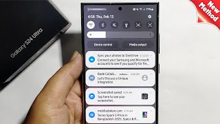 How To Hide Text Message Notifications On Samsung Galaxy S24/S24+/S24 Ultra