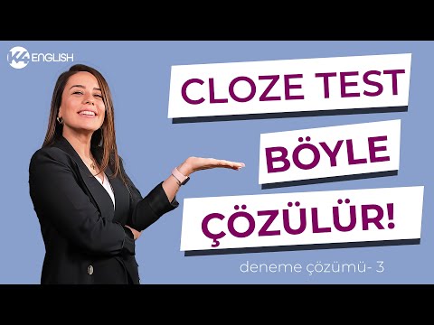 Video: Cloze testi nasıl puanlanır?