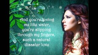 Cheryl Cole - The Flood - Lyrics on screen