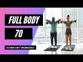 SWEATY Full Body HIIT Workout with Dumbbells | No.70