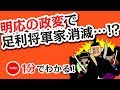 1分で分かる日本の歴史　室町時代⑦　「明応の政変」