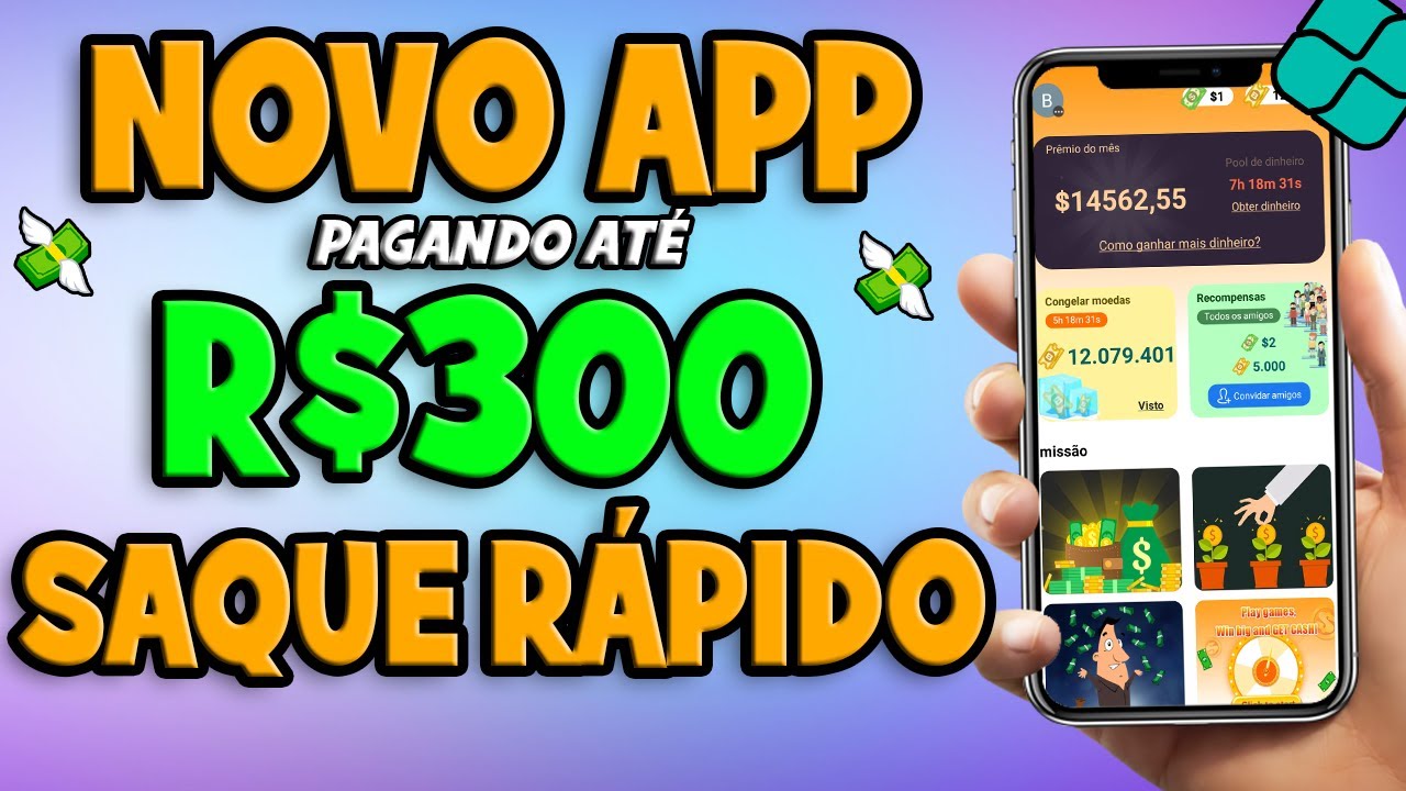 [GANHE RÁPIDO🤑] LANÇOU APP que GANHA DINHEIRO de VERDADE no PIX e PAYPAL 💰 App de Ganhar Dinheiro