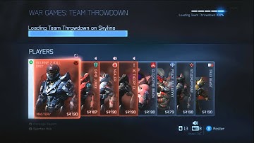 Halo 4 - Gameplay x2 - Team Throwdown - Dispatch CTF & Skyline CTF