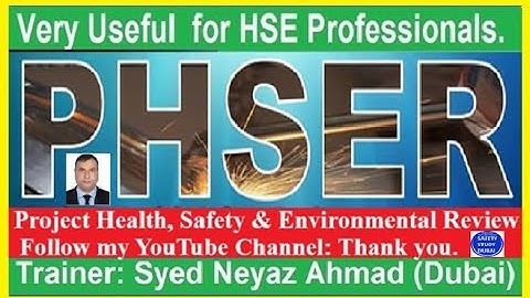ADNOC PHSER TRAINING. (Project Health, Safety & Environmental Review) #adnoc #PHSER #hse #feed