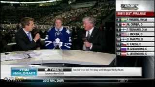 2012 NHL Draft 1st round part 4. Morgan Rielly #5, Hampus Lindholm #6, Mathew Dumba #7, Staal trade