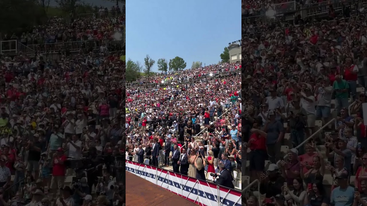 President Trump speaks at the Opening of the President Teddy Roosevelt Library in North Dakota