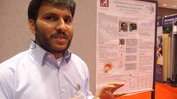 Wearable Sensor System for Monitoring Food Intake shown at the IDTechEx Show!