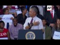 Obama Chastises Backers Who React to Protester