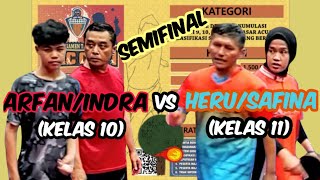 ARFAN/INDRA (MMC Jogja) vs HERU/SAFINA (Bolamas) 🏓🏓 Semifinal IMC Cup 1