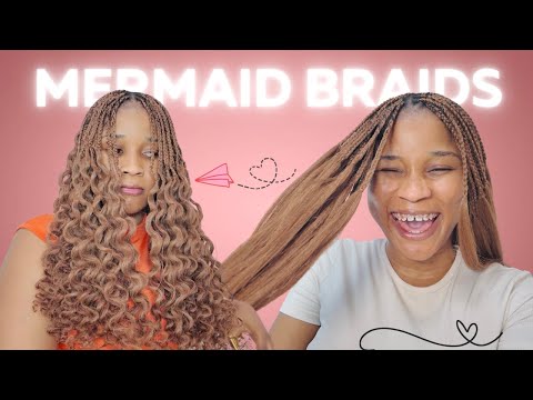 Mermaid Braids That Turn Heads 😍✨ | Braiding Transformation