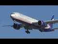 Boeing777-300ER &quot;Аэрофлот&quot; Посадка и взлёт Московских рейсов во Владивостоке!