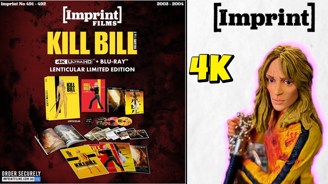 Kill Bill The Behemoth 4K Edition From Imprint - YouTube