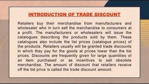 SIMPLE INTEREST & TRADE DISCOUNT | MAT037 PRESENTATION VIDEO ASSIGNMENT  (BA0021A)