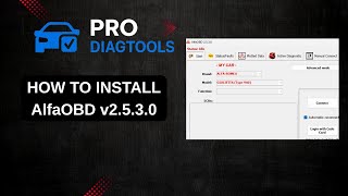 HOW TO INSTALL AlfaOBD v2.5.3.0 on Windows 10/11 | Fiat Alfa Romeo Chrysler Diagnostics screenshot 3