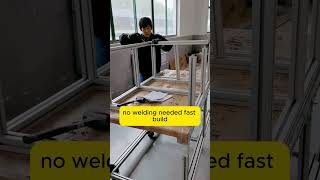 Tired of complicated aluminum frame assembly?