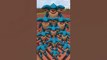 BRAINROT ANIMALS SONG ARMY BIG MAZE Garry S Mod 