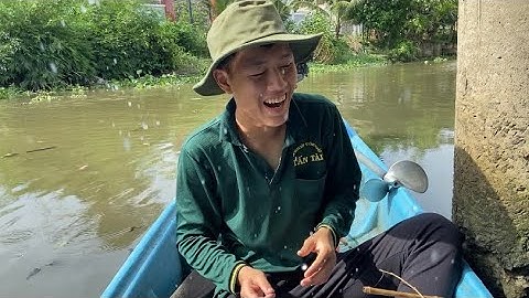 Câu cá rô đồng, gặp ngay bầy cá khi quay lại con kênh sông Củ | miền quê Tiền Giang