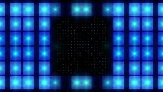4K Digital Matrix VJ Loop | Electric Blue Grid Visuals DJs & Creative Artist