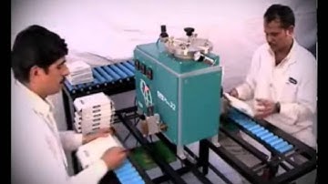 Hot Melt Gluing Machine - Adhesive Applicator for box packing – Mahisa Packaging Systems LLP